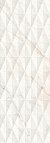 Керамическая плитка Marazzi Italy Плитка Allmarble Wall Golden White Struttura Pave Lux 3D 40х120