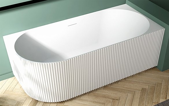 Акриловая ванна Abber 170х80 см AB9329-1.7 R, белый