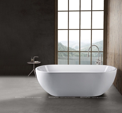 Акриловая ванна Art&Max 170х75 см AM-218-1700-750, белый - 2 изображение