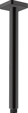 Кронштейн для верхнего душа Hansgrohe Vernis Shape 26407670, матовый чёрный