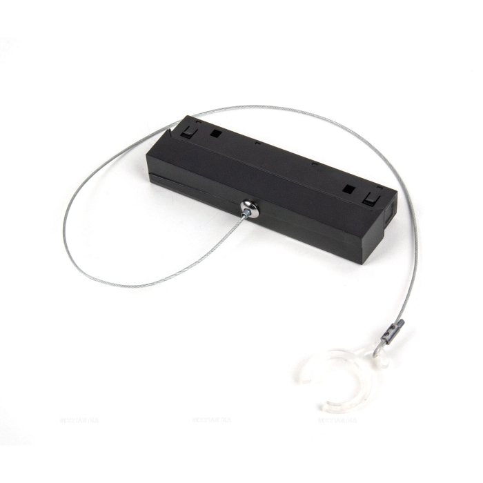 Коннектор, вводы питания и заглушки Elektrostandard Slim Magnetic 4690389190506 черный - 2 изображение