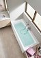 Акриловая ванна 170х70 см Roca Easy ZRU9302905 белая - 7 изображение